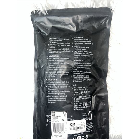 Adidas X MLS Youth Soccer Shin Guards Size Youth Small Ages 3-5 NEW - Picture 3 of 5